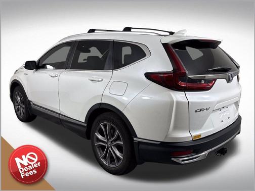 Platinum White Pearl 2021 Honda CR-V Hybrid Touring
