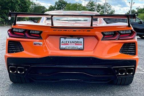 Orange 2022 Chevrolet Corvette Stingray w/1LT