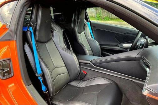 Orange 2022 Chevrolet Corvette Stingray w/1LT