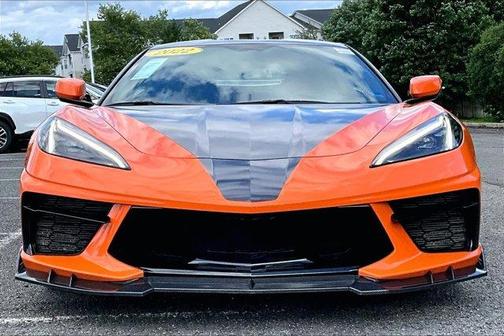 Orange 2022 Chevrolet Corvette Stingray w/1LT