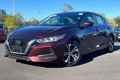 Rosewood Metallic 2023 Nissan Sentra SV