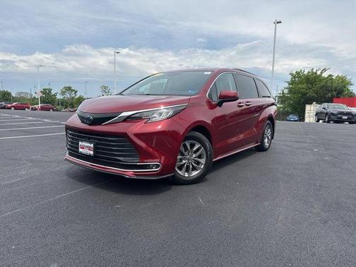 Red 2023 Toyota Sienna XLE