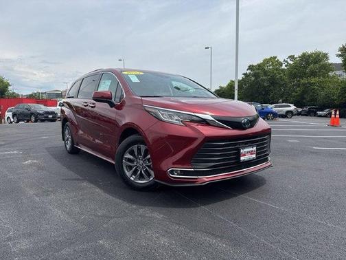Red 2023 Toyota Sienna XLE