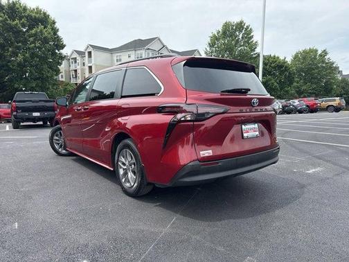 Red 2023 Toyota Sienna XLE