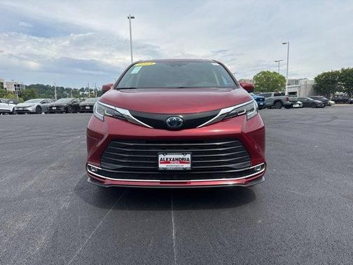 Red 2023 Toyota Sienna XLE