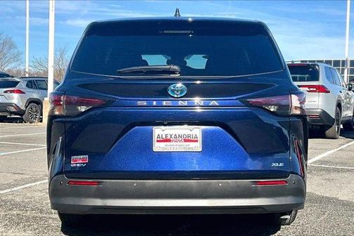 Blue 2025 Toyota Sienna XLE