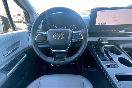 Blue 2025 Toyota Sienna XLE