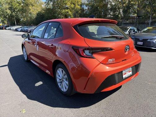 Inferno Red 2027 Toyota Corolla Hatchback SE