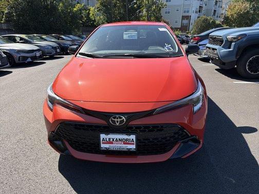 Inferno Red 2027 Toyota Corolla Hatchback SE