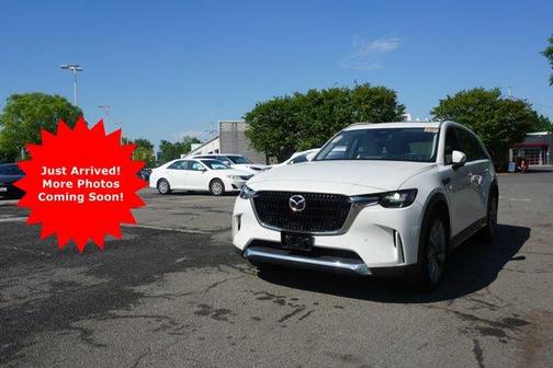 Rhodium White Metallic 2024 Mazda CX-90 Premium
