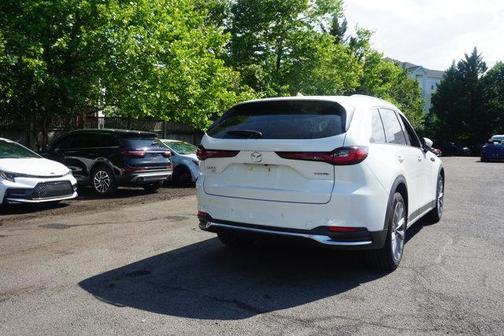 Rhodium White Metallic 2024 Mazda CX-90 Premium