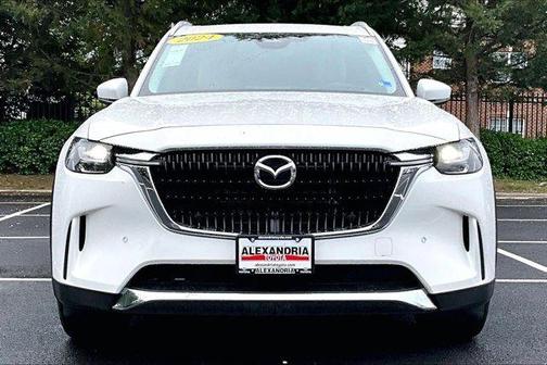 Rhodium White Metallic 2024 Mazda CX-90 Premium