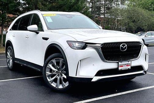 Rhodium White Metallic 2024 Mazda CX-90 Premium