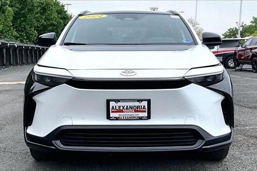 White 2024 Toyota bZ4X XLE