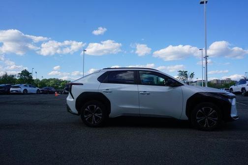 White 2024 Toyota bZ4X XLE