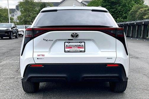 White 2024 Toyota bZ4X XLE