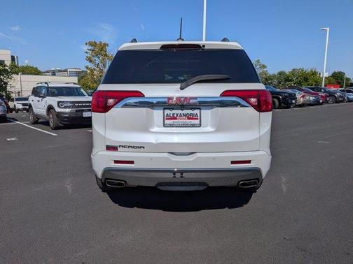 White Frost Tri-Coat 2018 GMC Acadia Denali