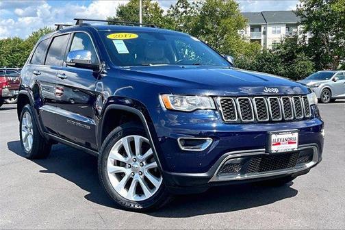 True Blue Pearlcoat 2017 Jeep Grand Cherokee Limited