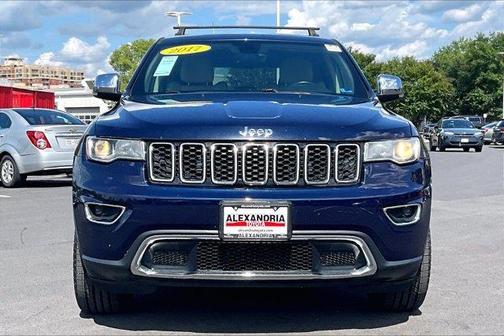 True Blue Pearlcoat 2017 Jeep Grand Cherokee Limited
