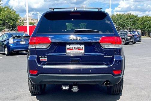 True Blue Pearlcoat 2017 Jeep Grand Cherokee Limited
