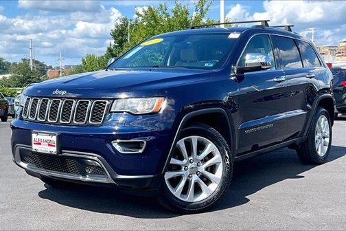 True Blue Pearlcoat 2017 Jeep Grand Cherokee Limited