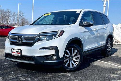 White 2021 Honda Pilot EX-L