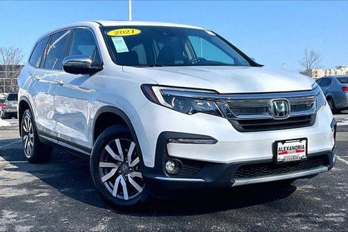 White 2021 Honda Pilot EX-L