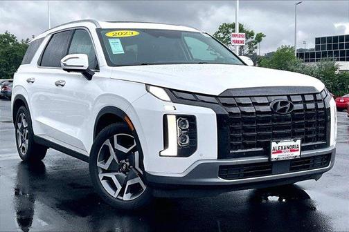 Hyper White 2023 Hyundai PALISADE Limited