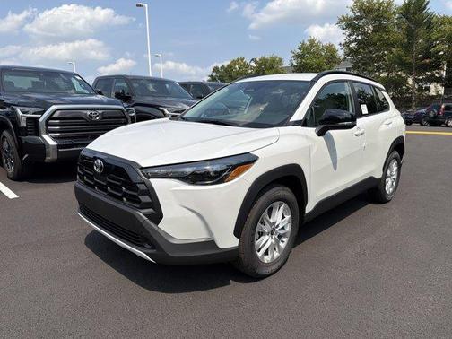Wind Chill Pearl 2026 Toyota Corolla Cross LE