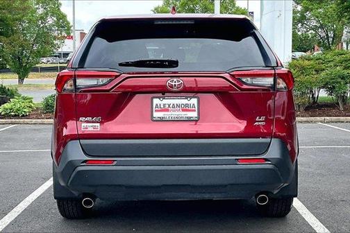 Red 2024 Toyota RAV4 LE