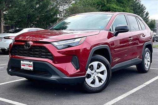Red 2024 Toyota RAV4 LE