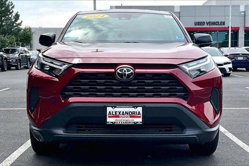 Red 2024 Toyota RAV4 LE