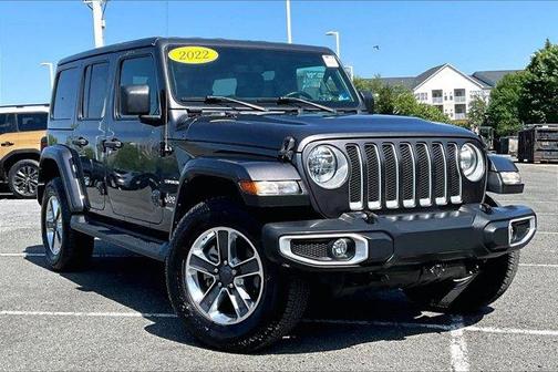 Granite Crystal Clearcoat Metallic 2022 Jeep Wrangler Unlimited Sahara