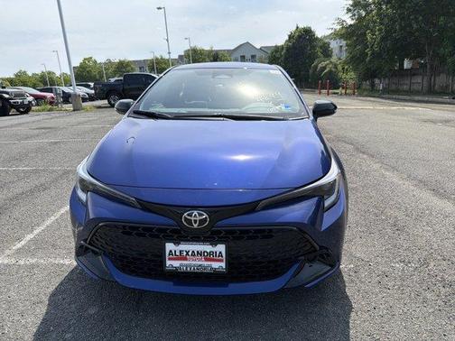 Blue Crush Metallic 2026 Toyota Corolla Hatchback SE