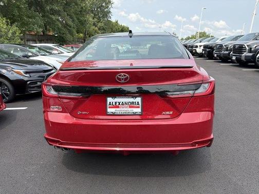 Red 2026 Toyota Camry XSE