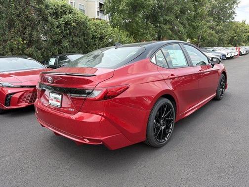 Red 2026 Toyota Camry XSE