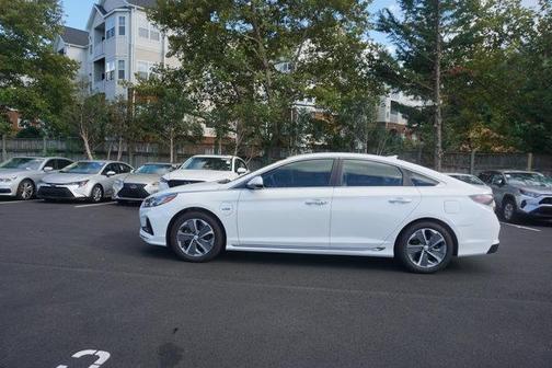 Hyper White 2019 Hyundai Sonata Plug-In Hybrid Limited