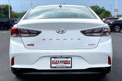 Hyper White 2019 Hyundai Sonata Plug-In Hybrid Limited