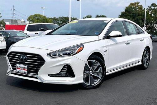 Hyper White 2019 Hyundai Sonata Plug-In Hybrid Limited
