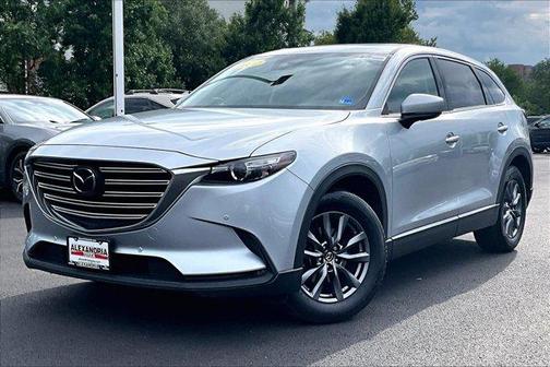 Sonic Silver Metallic 2022 Mazda CX-9 Touring