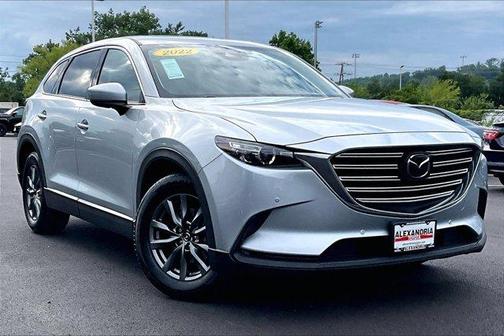 Sonic Silver Metallic 2022 Mazda CX-9 Touring