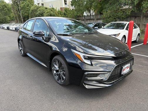 Midnight Black Metallic 2026 Toyota Corolla SE