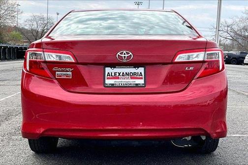 Red 2012 Toyota Camry LE