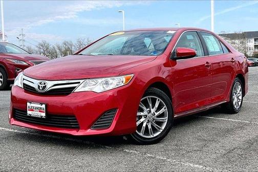 Red 2012 Toyota Camry LE