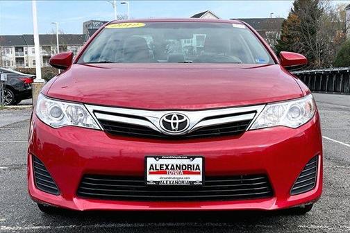 Red 2012 Toyota Camry LE