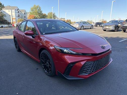 Red 2026 Toyota Camry SE