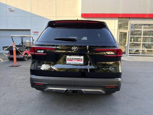 Midnight Black Metallic 2026 Toyota Grand Highlander Platinum