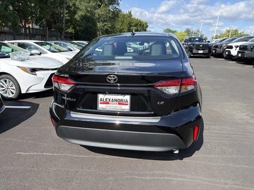 Midnight Black Metallic 2026 Toyota Corolla LE