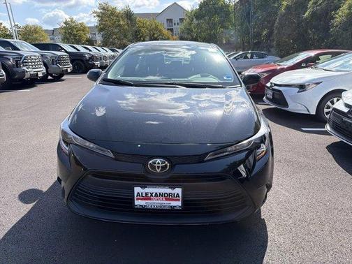 Midnight Black Metallic 2026 Toyota Corolla LE