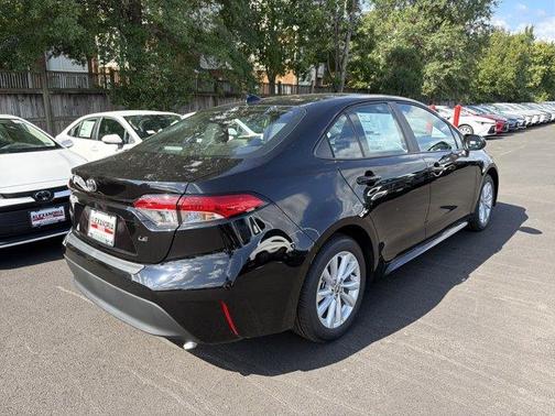 Midnight Black Metallic 2026 Toyota Corolla LE